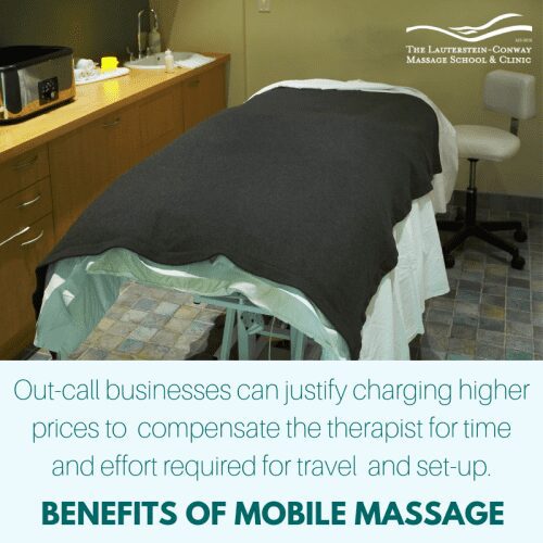 more money benefits of a mobile massage practice