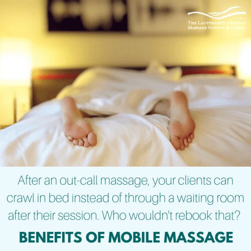 more rest benefits of a mobile massage practice