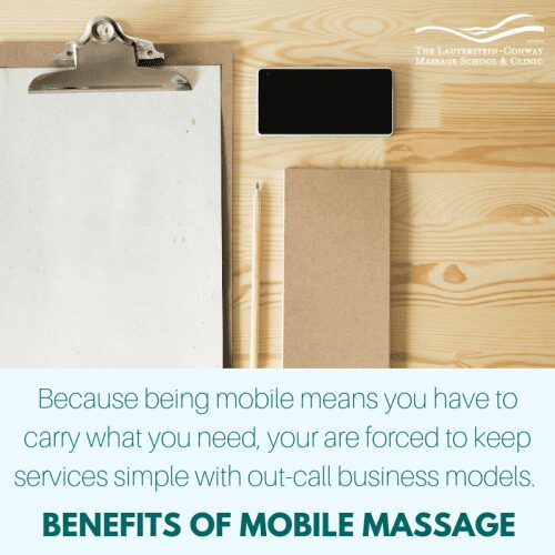 keep it simple benefits of a mobile massage practice